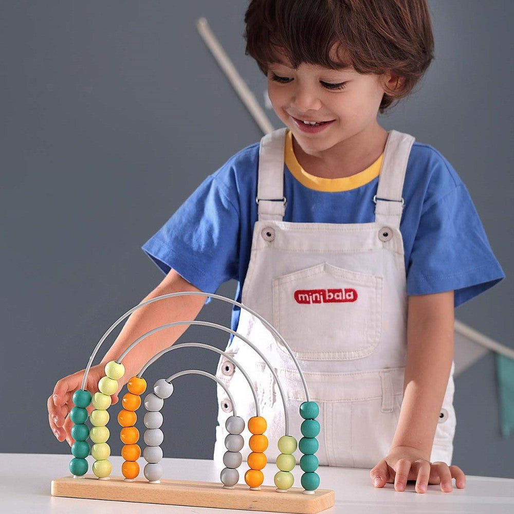 Exploring Toys & Games: How to Play with an Abacus.