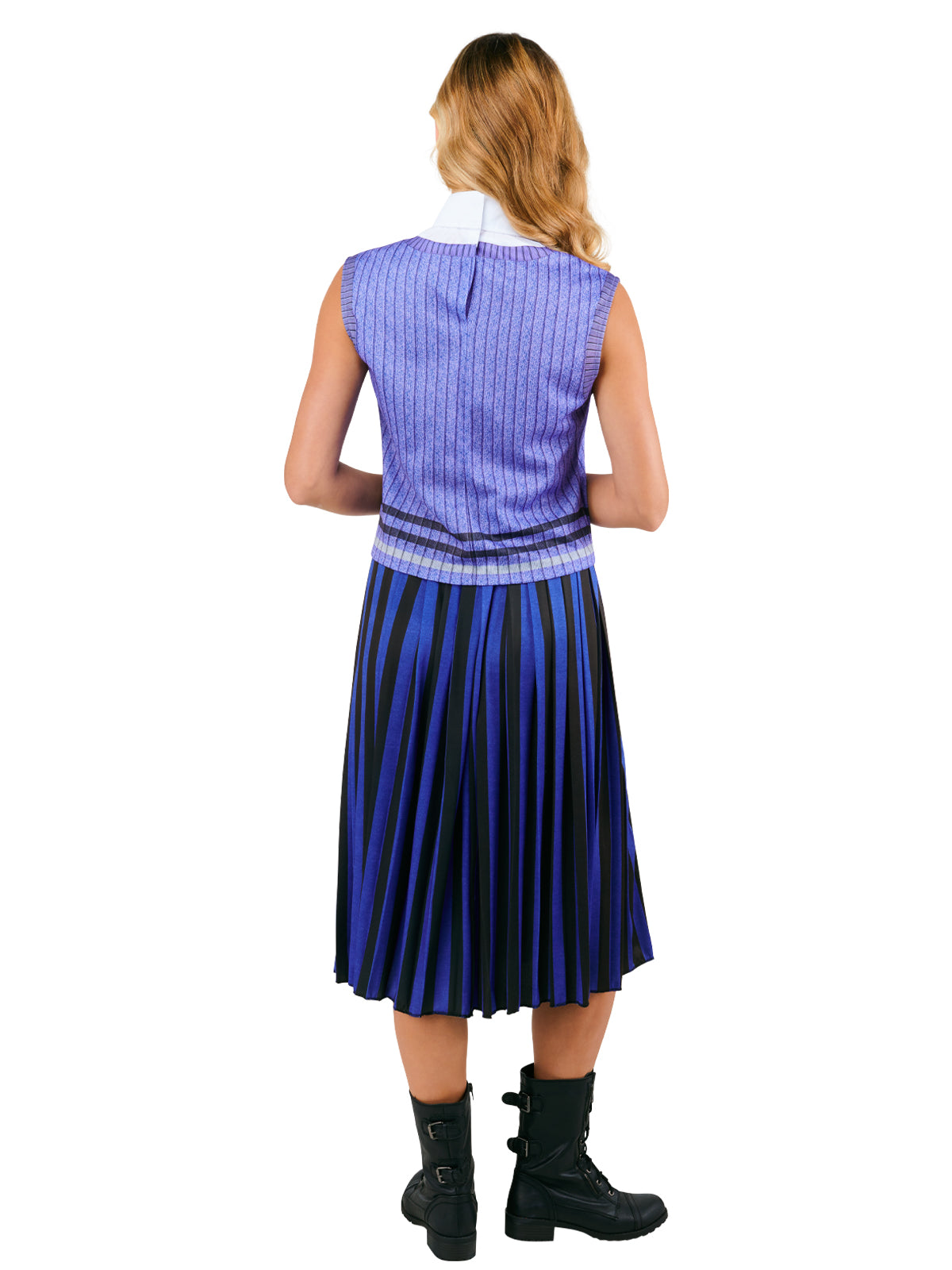 The Addams Family Wednesday Deluxe Blue Women's Costumes (Available in 3 Sizes)