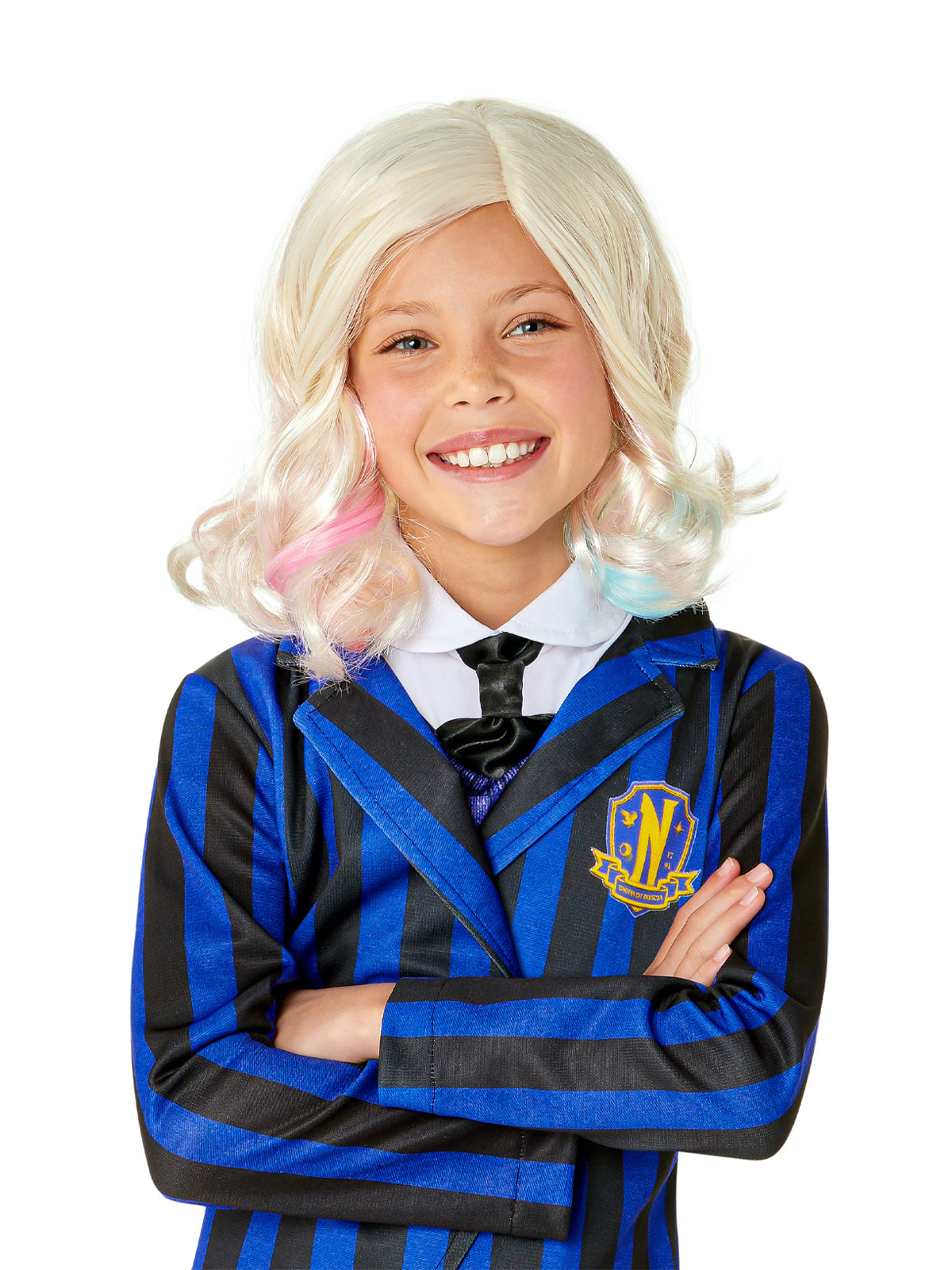 The Addams Family Kids Enid Sinclair Wig Costume Accessory