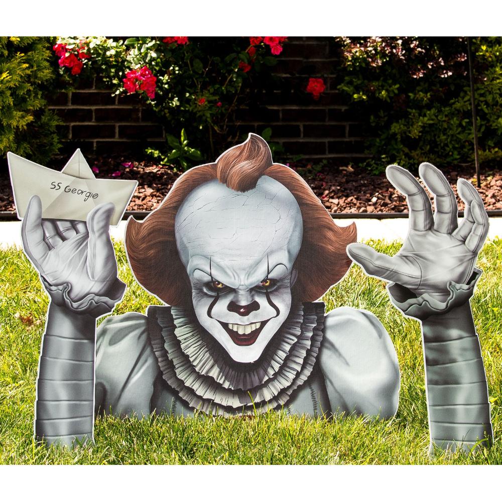 "IT" Movie Pennywise Ground Breaker Garden Stakes