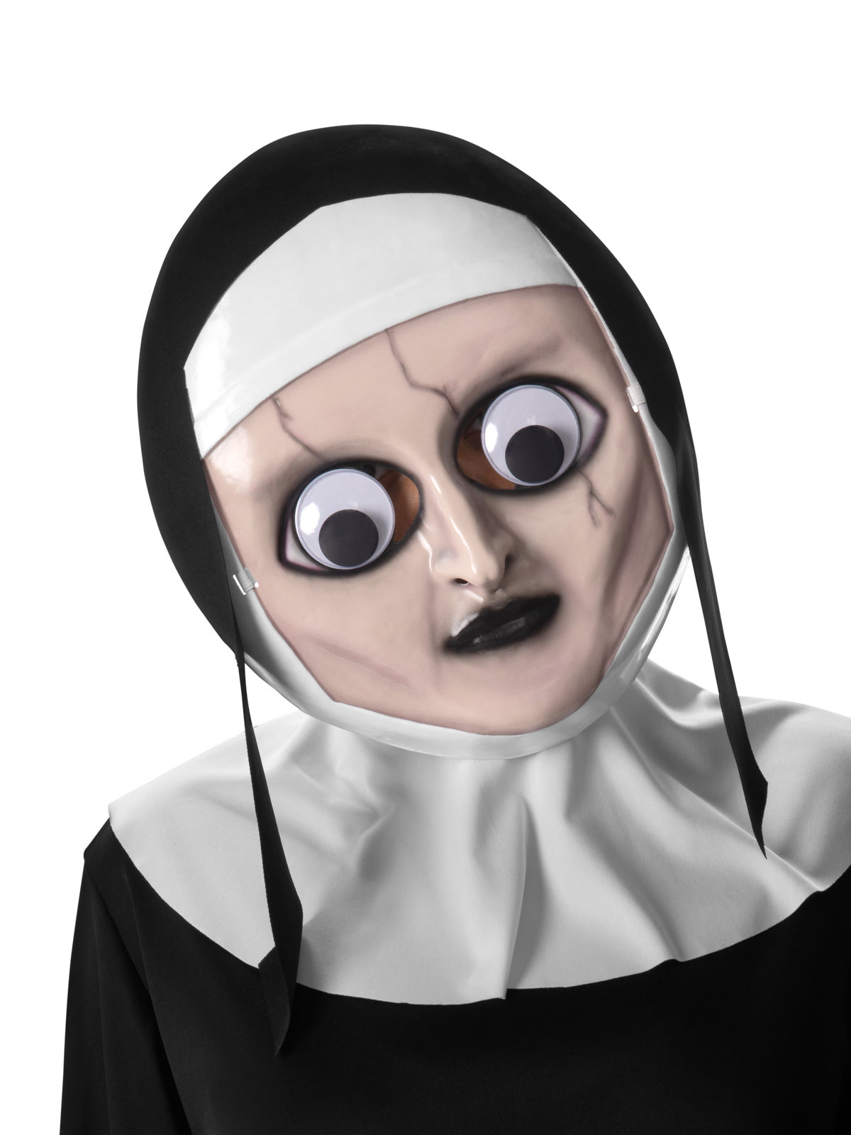 The Nun Movie Googly Eyes Mask Costume Accessory