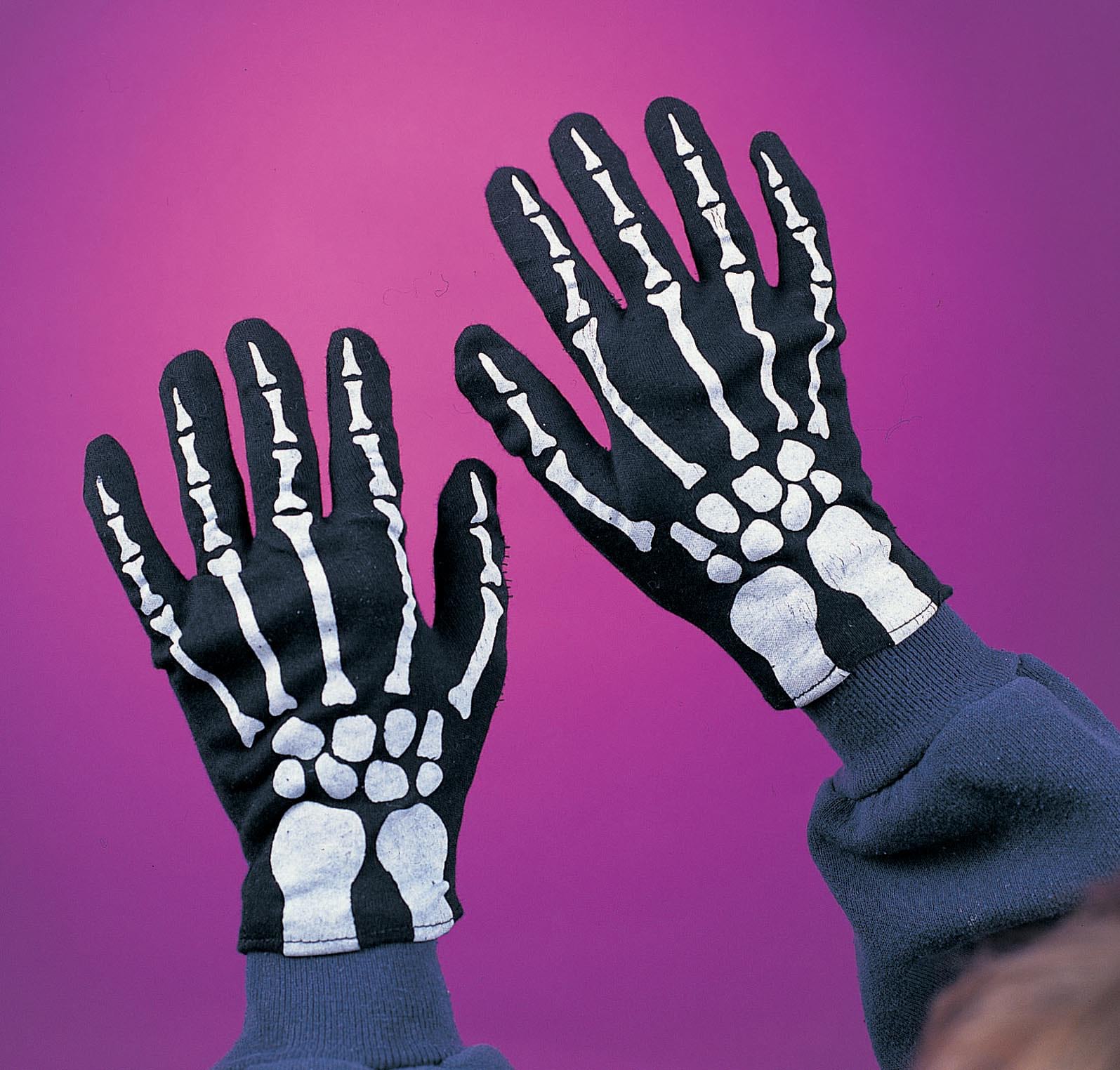 Day of the Dead Skeleton Kids Gloves Costume Accessory