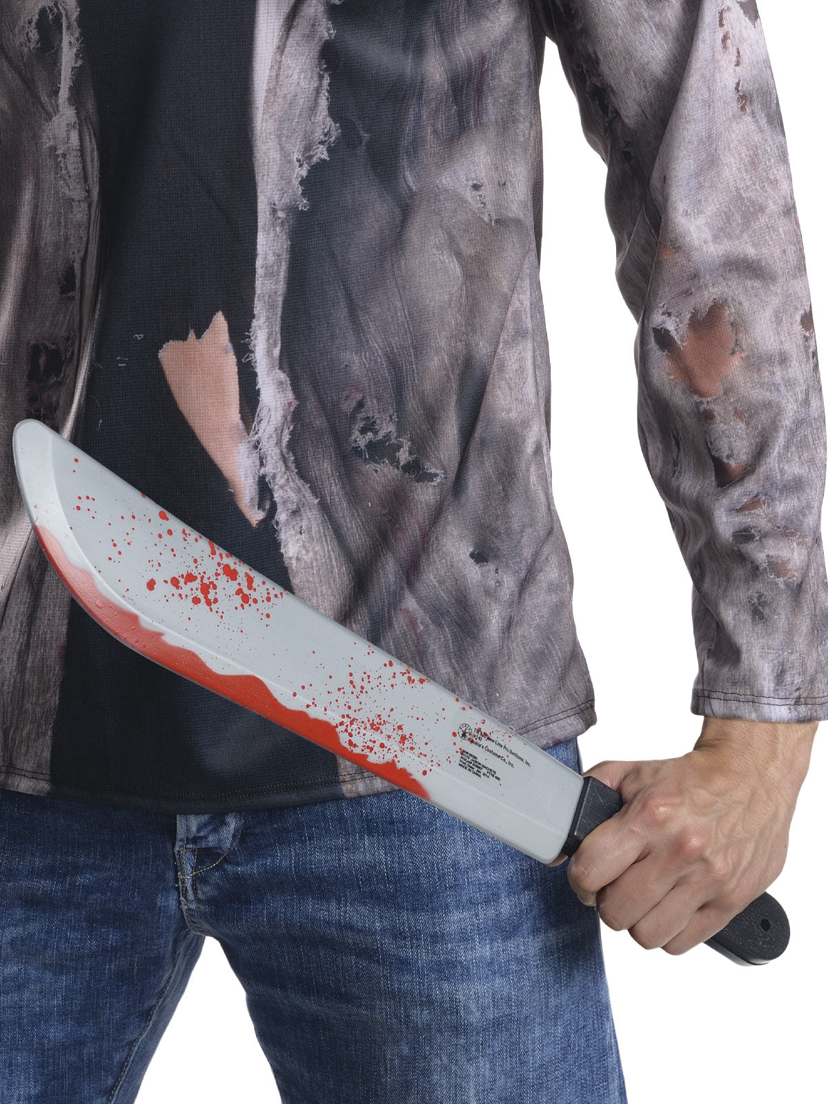 Friday The 13th Jason Men's Costumes With Mask & Machete (Available in 3 Sizes)