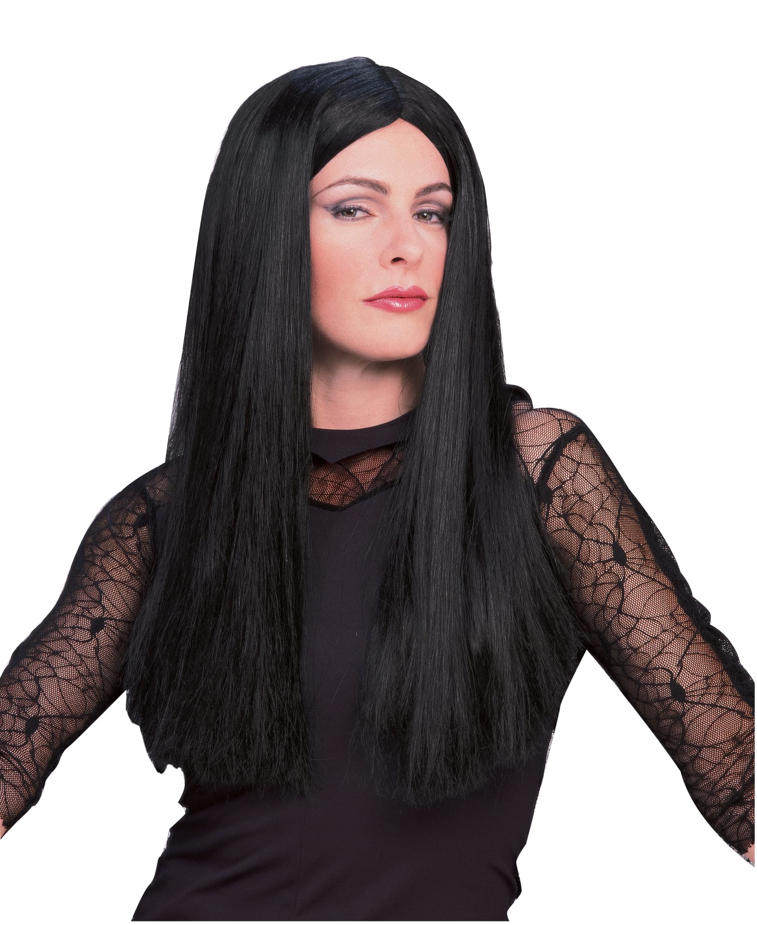 The Addams Family Morticia Adult Wig Costume Accessory