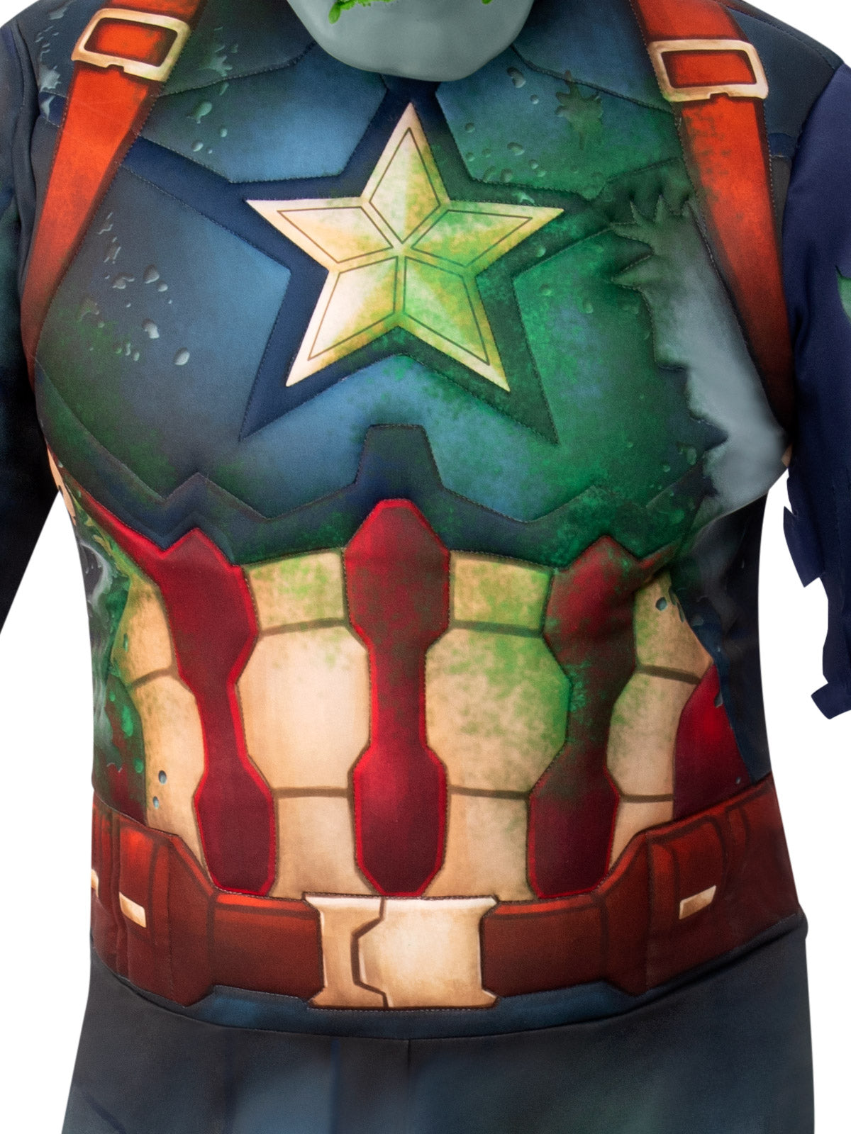 Captain America 'What If?' Zombie Deluxe Men's Costumes (Available in 2 Sizes)