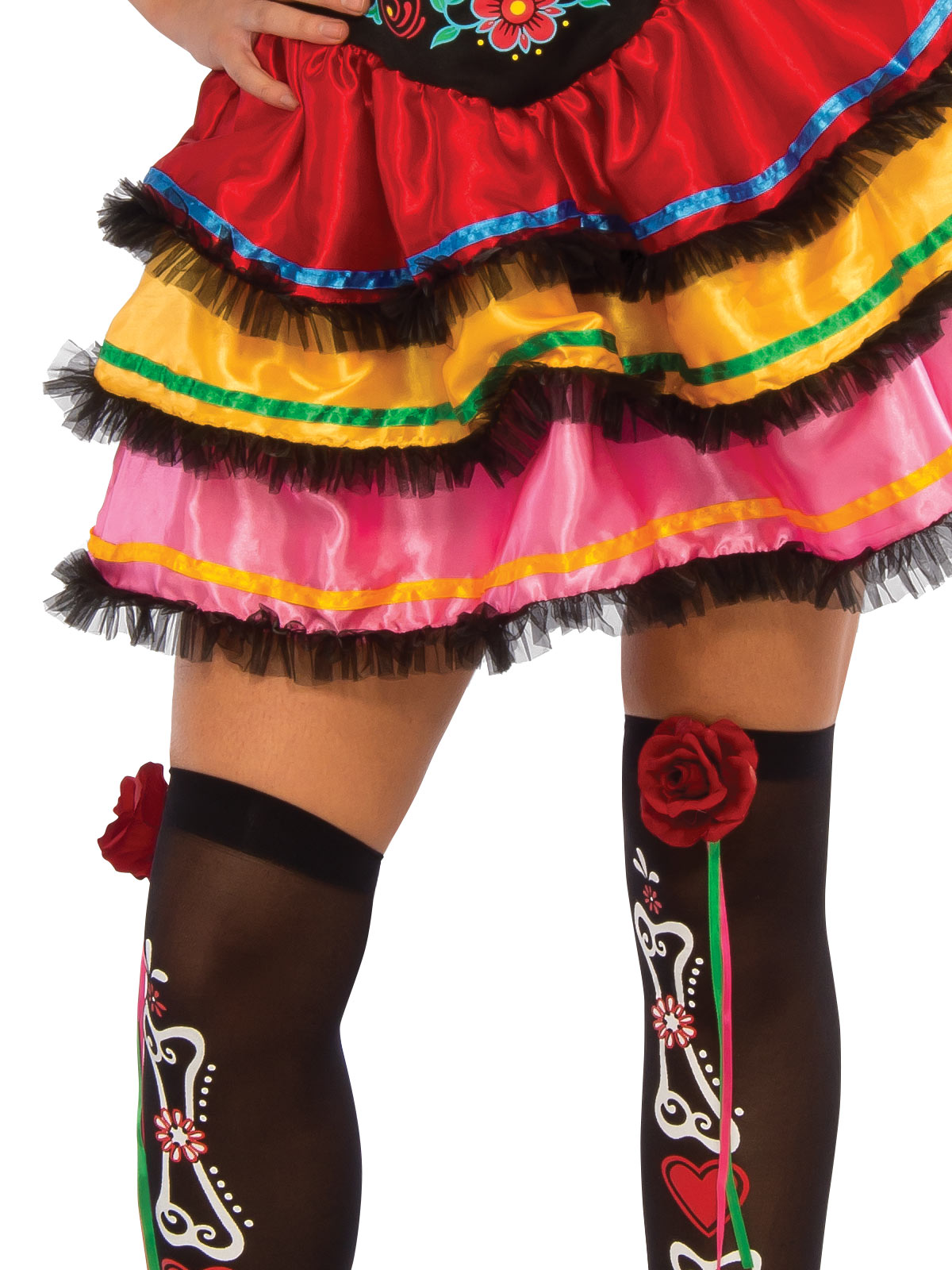 Day Of The Dead Senorita Women's Costumes (Available in 4 Sizes)