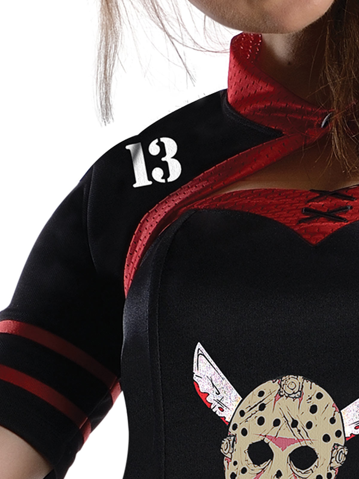 Friday The 13th Jason Cheerleader Corset Women's Costumes (Available in 4 Sizes)