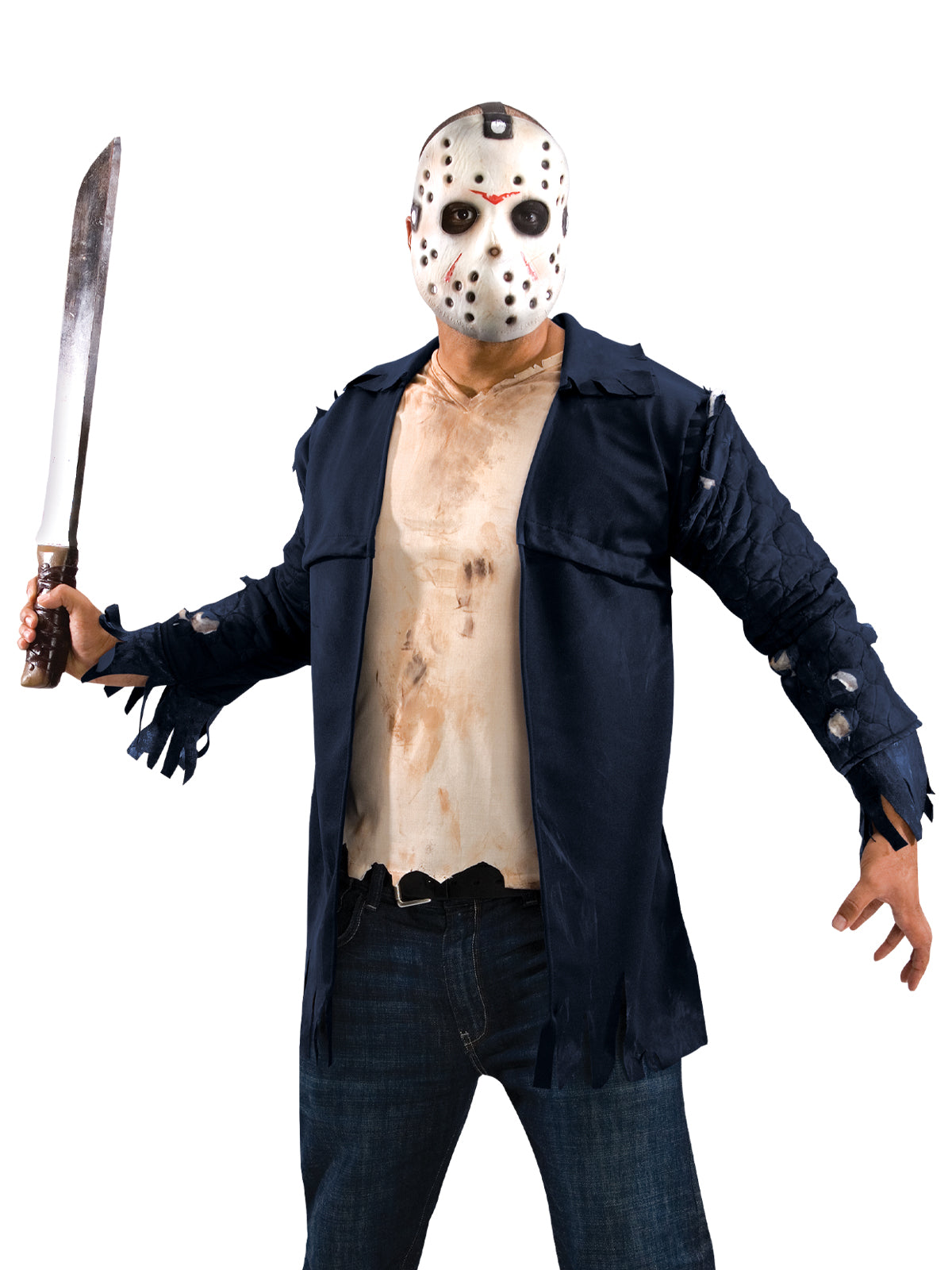 Friday The 13th Jason Deluxe Men's Costumes (Available in 2 Sizes)