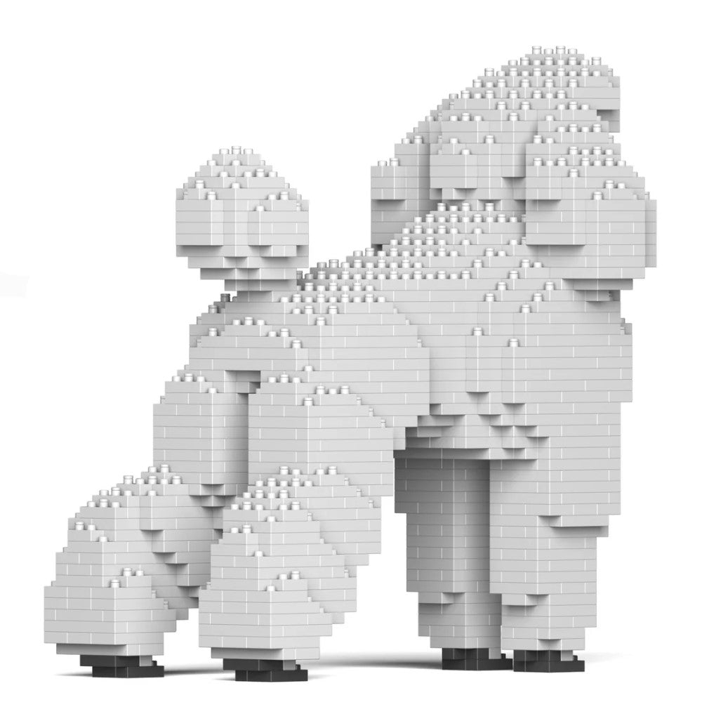 Building Blocks Model White Poodle 1170 Pcs (Available in 2 Sizes)