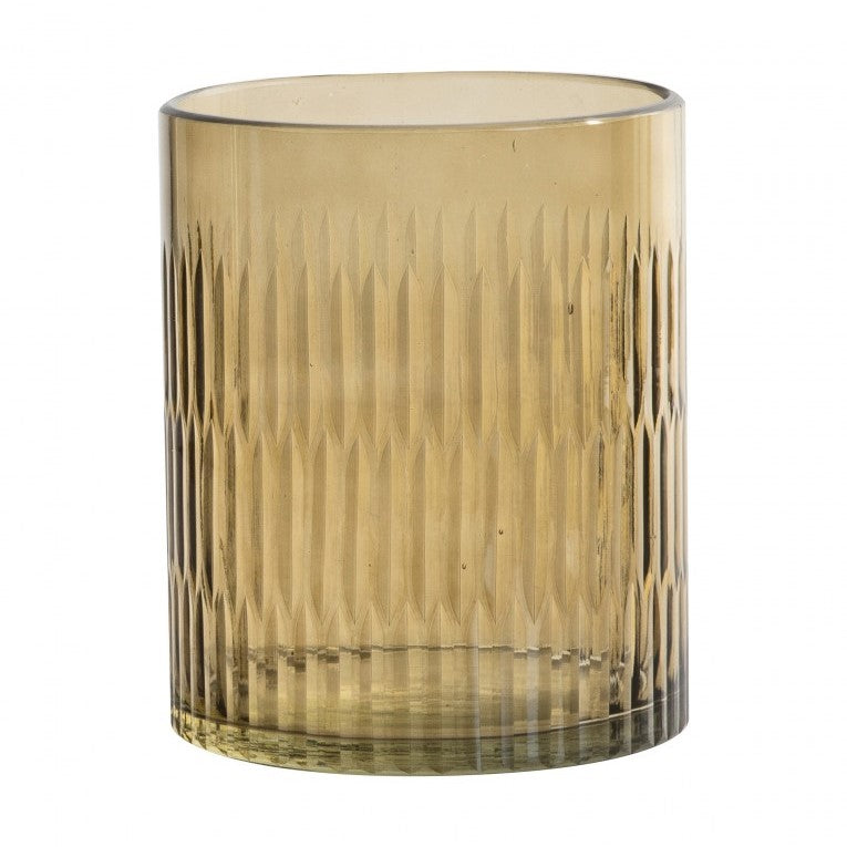 Double Delight Textured Candle Holder 12.5cms (Available in 2 Colors)