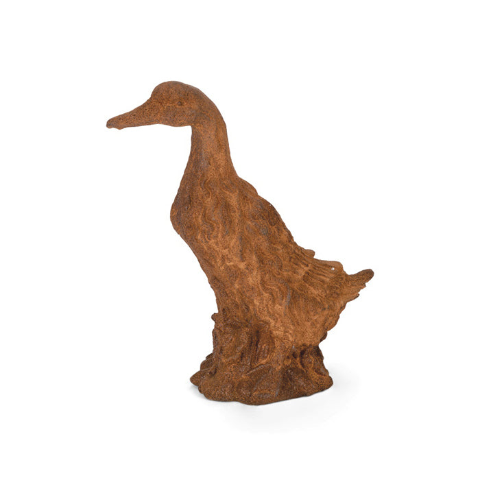 Outdoor Cast Iron Duck Garden Statue