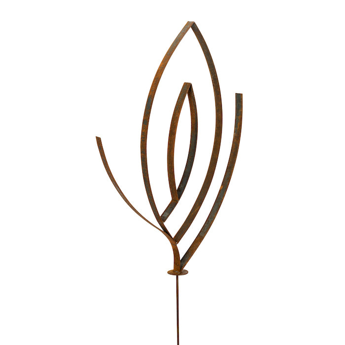 Rusty Metal Germination Garden Stake