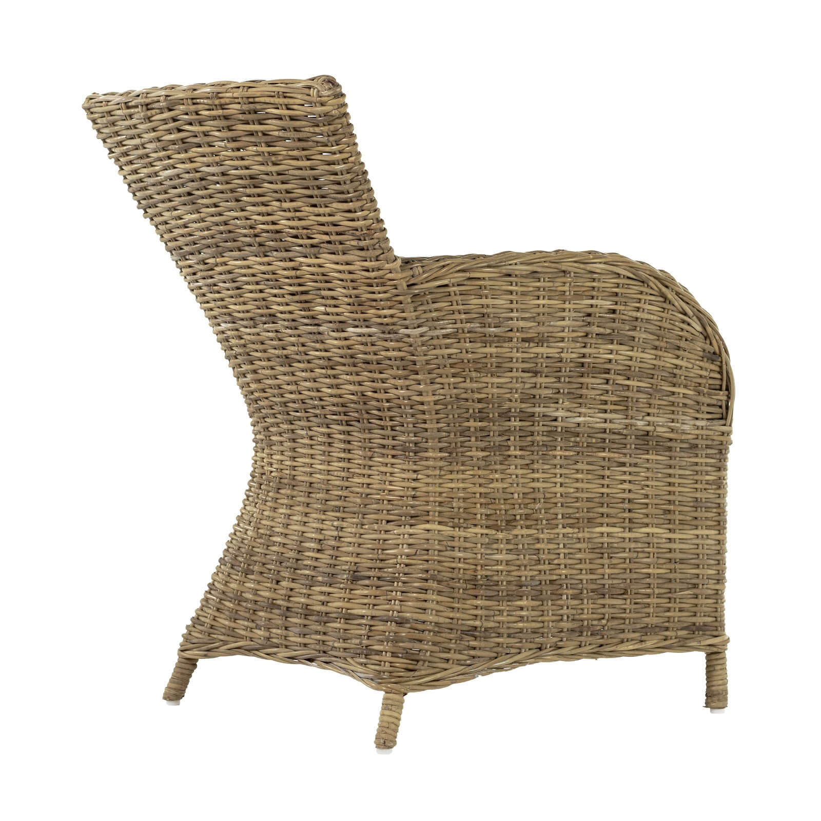 Bastion Classic Design Wicker Armchair (Set of 2)