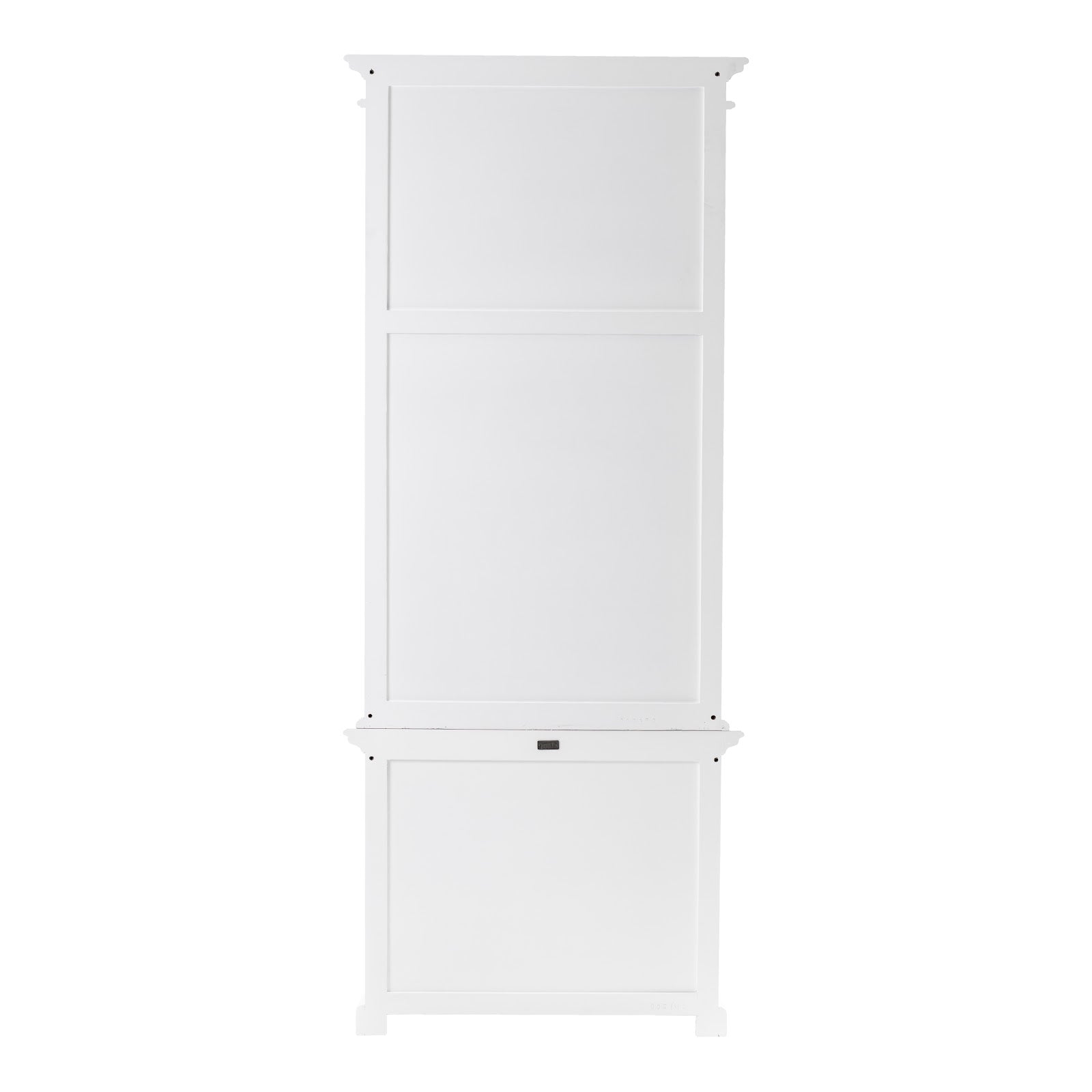 Solo Kitchen Hutch Unit 2 Doors 5 Shelves (3 Adjustable) White