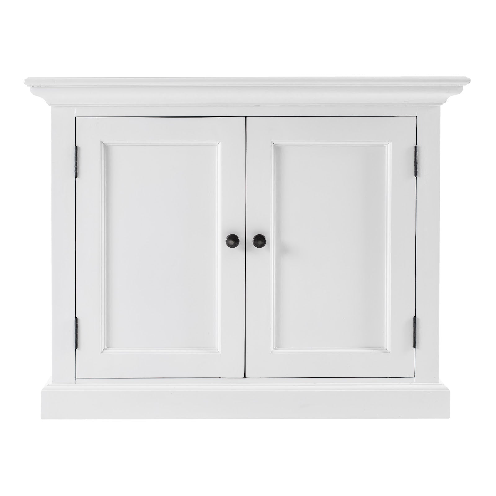 Solo Kitchen Hutch Unit 2 Doors 5 Shelves (3 Adjustable) White