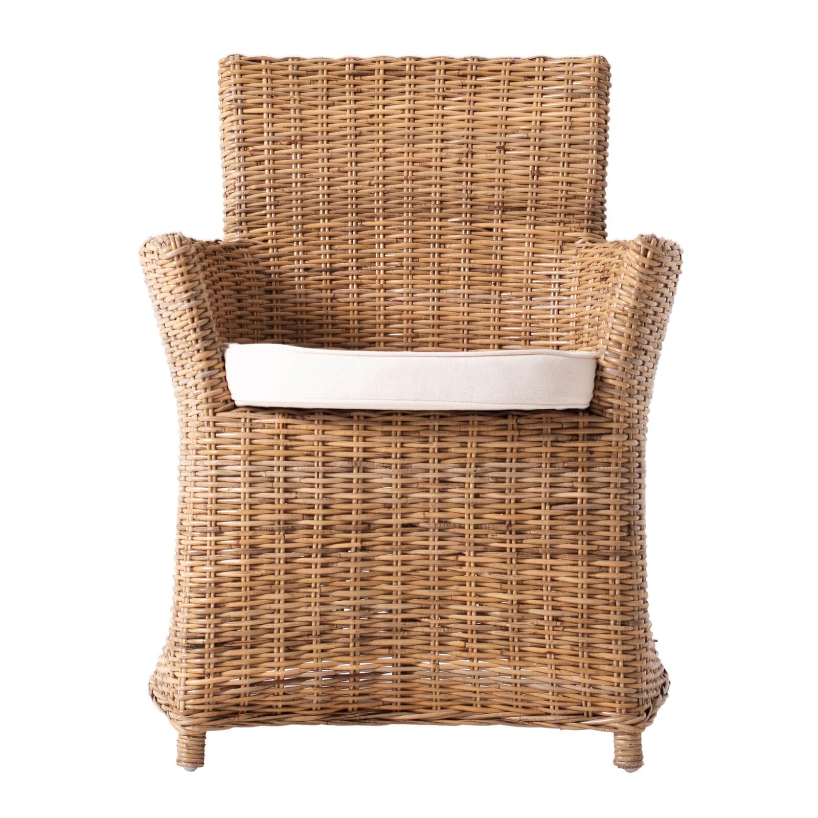 Falcon Classic Design Rattan Dining Armchair (Set of 2)