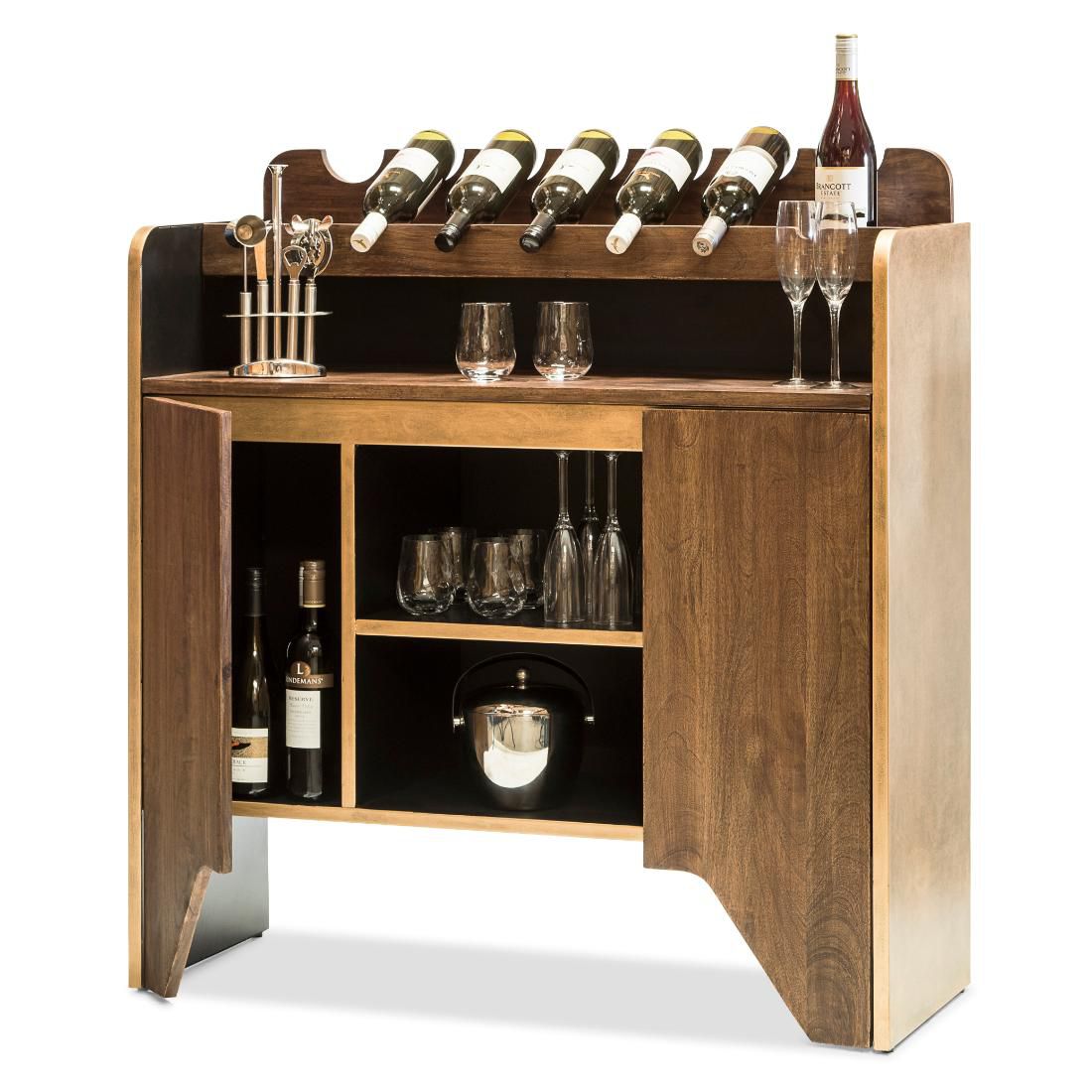 Stylish Home Bar & Wine Rack Cabinet