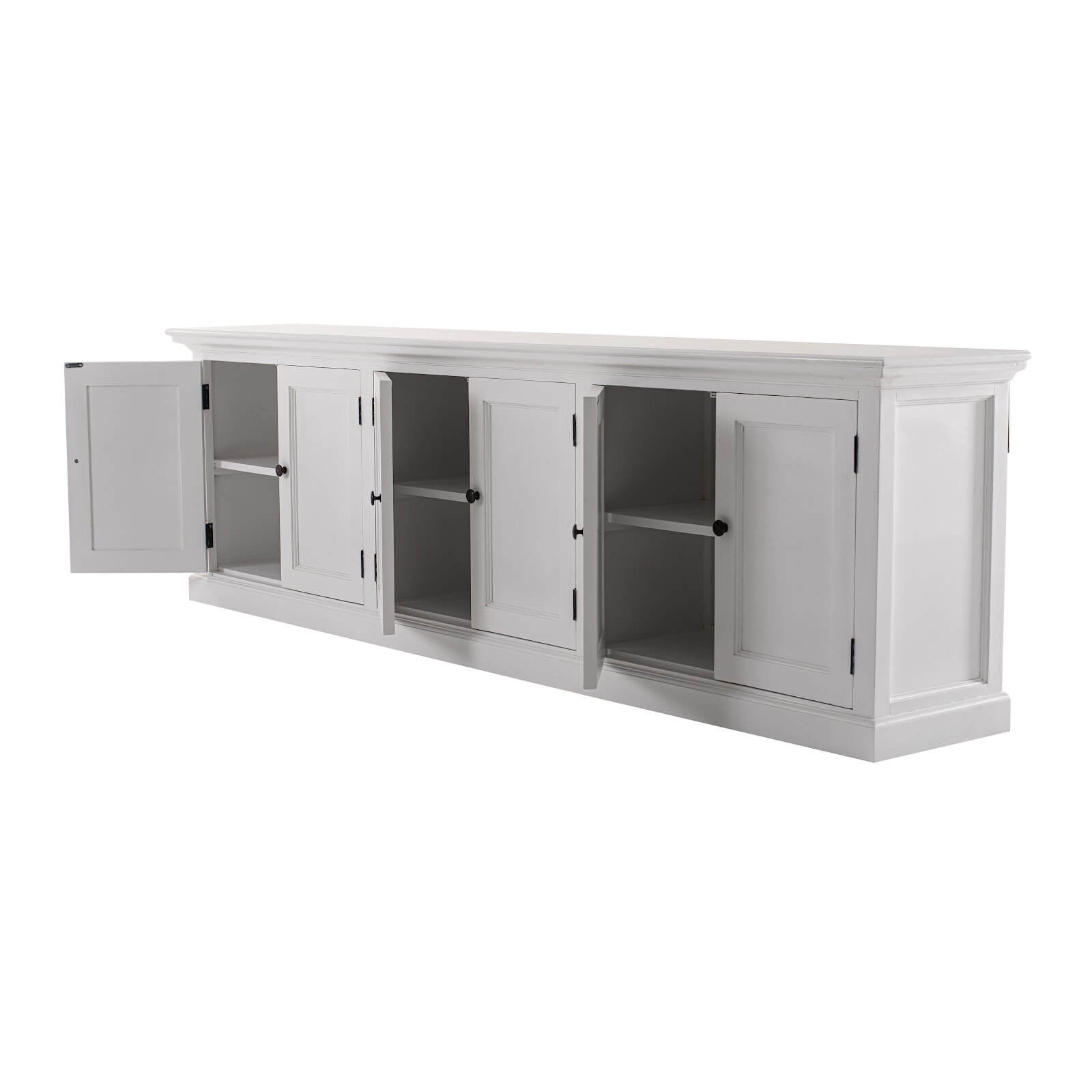 Trio Kitchen Hutch Unit 6 Doors 15 Shelves (9 Adjustable)