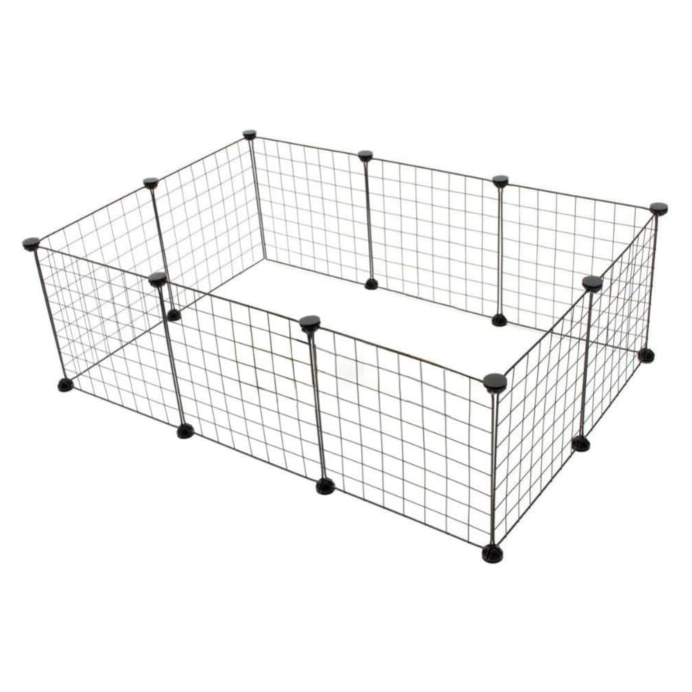 DIY Small Pet Playpen (Black)