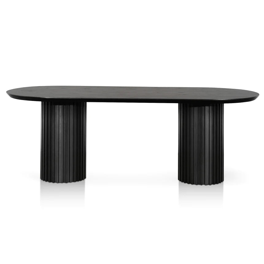 Sleek Urban Dining Table 220cms - Black