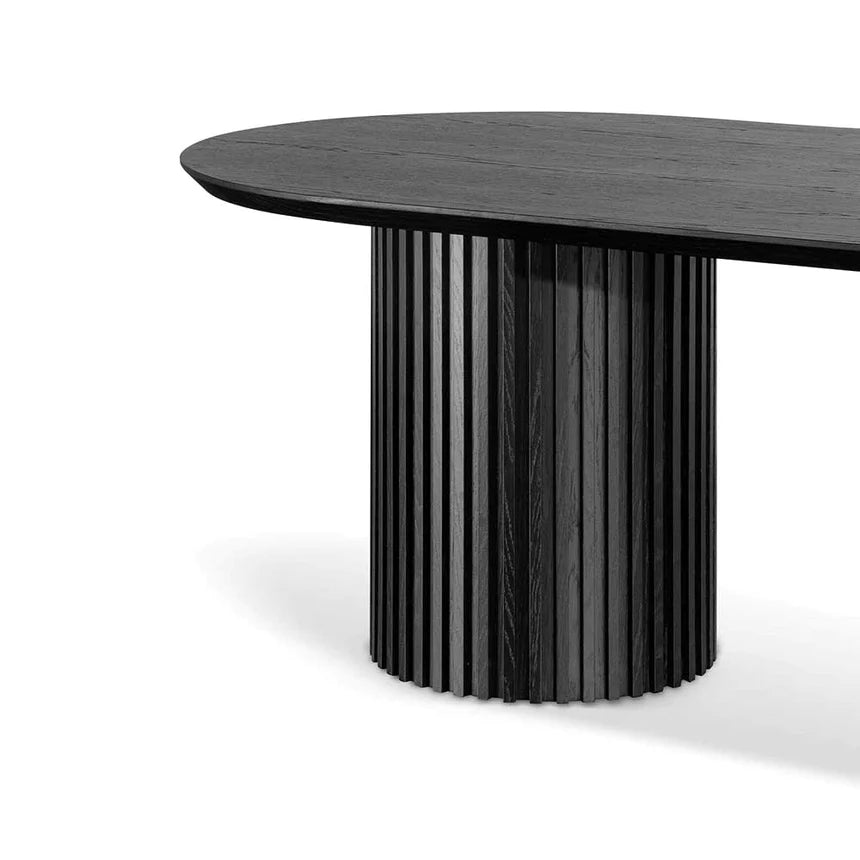 Sleek Urban Dining Table 280cms - Black