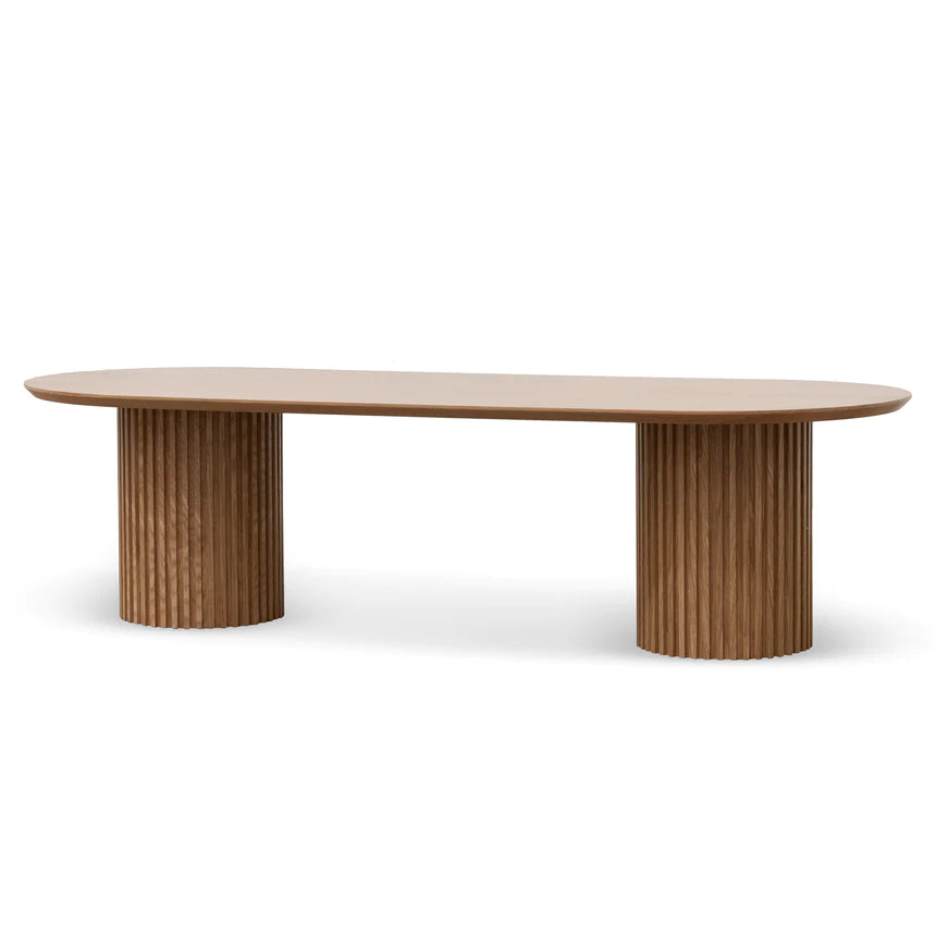 Sleek Urban Dining Table 280cms - Natural