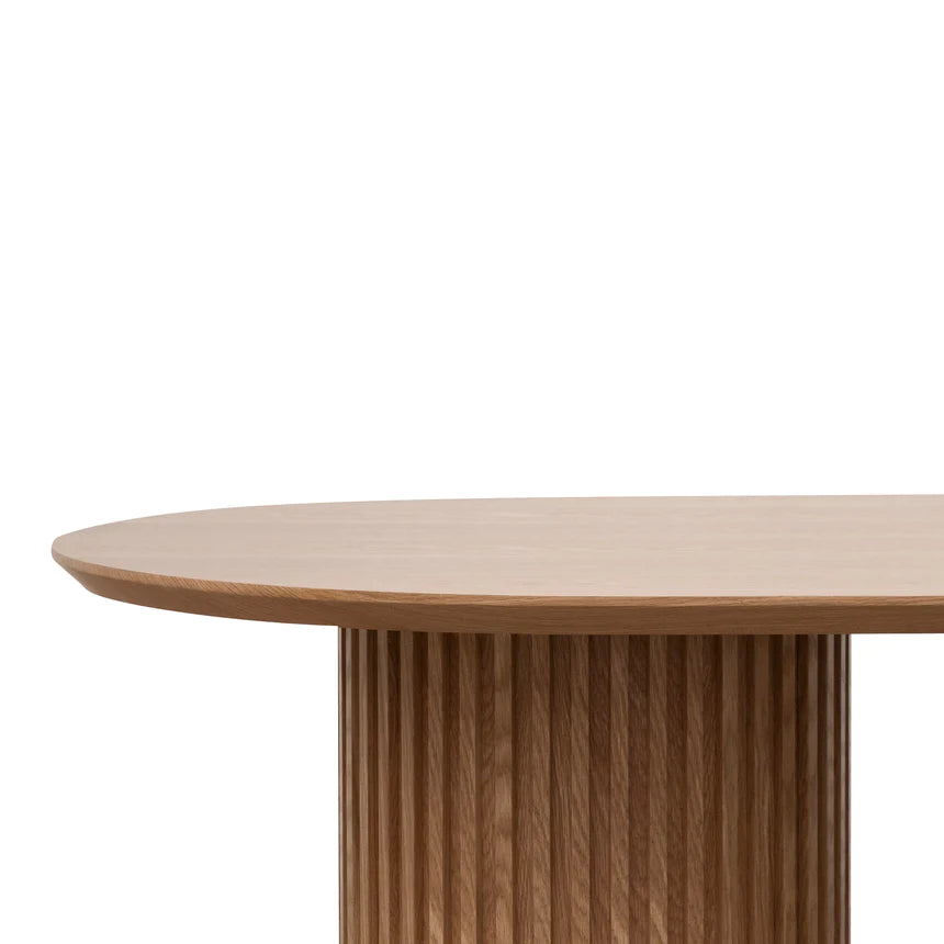 Sleek Urban Dining Table 280cms - Natural