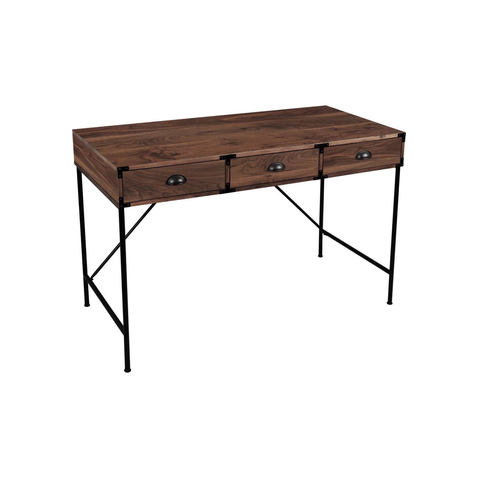 Contemporary 3-Drawer Writing Desk for Modern Living