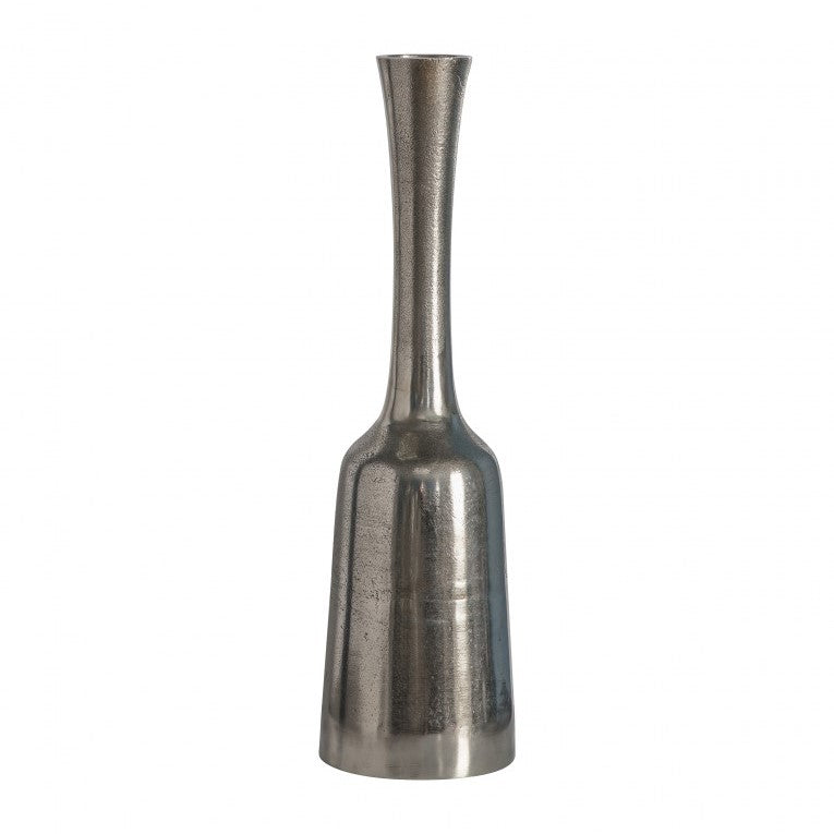 Vase with a Striking Silver Nickel Design