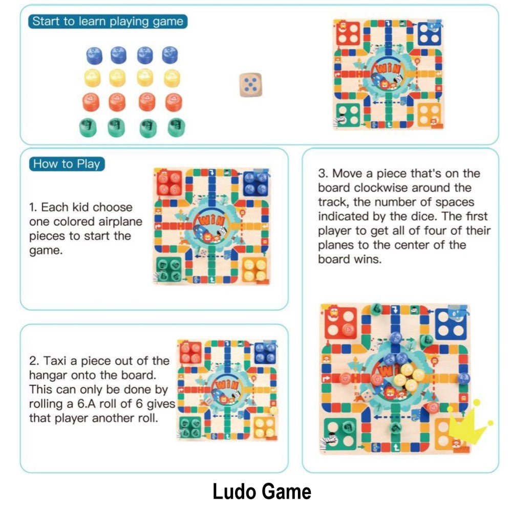 2 In 1 Ludo & Animal Games