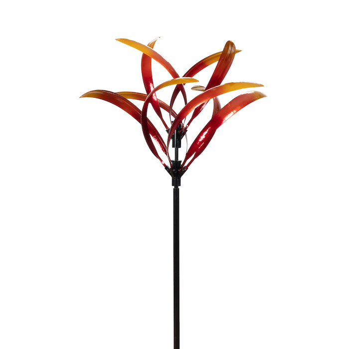 Australian Flora Garden Wind Spinner - Flame