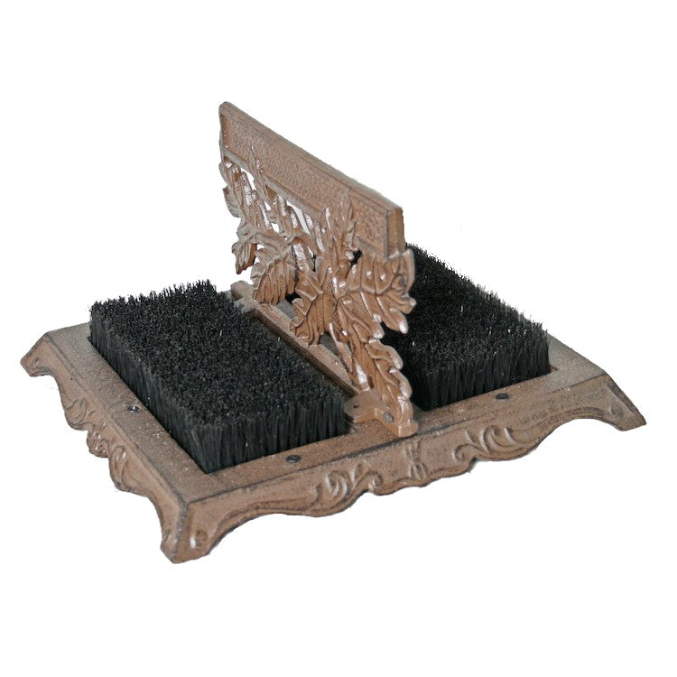 Cast Iron Double Sided Brush Boot Scraper