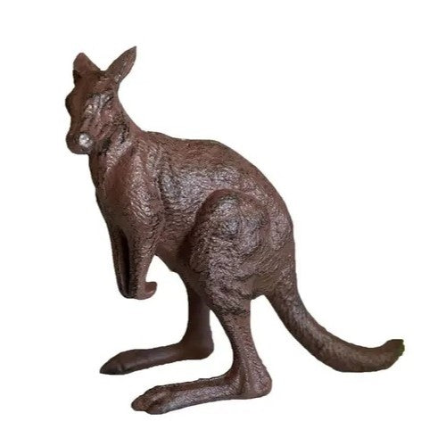 Cast Iron Kangaroo Statue