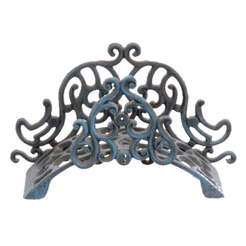 Flower Motif Cast Iron Wall Mount Hose Hanger