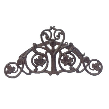 Grape Vine Cast Iron Wall Mount Hose Hanger