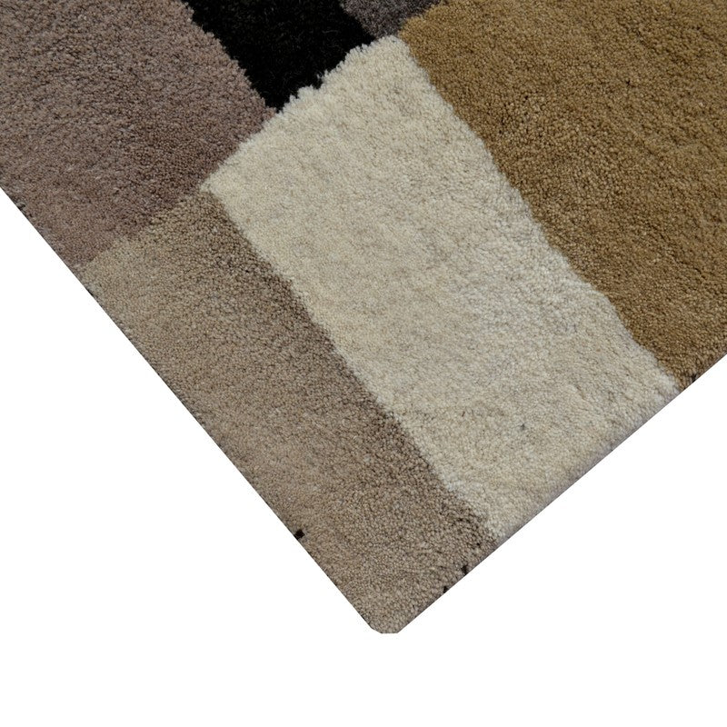 Intense Shades Handmade Woolen Rug