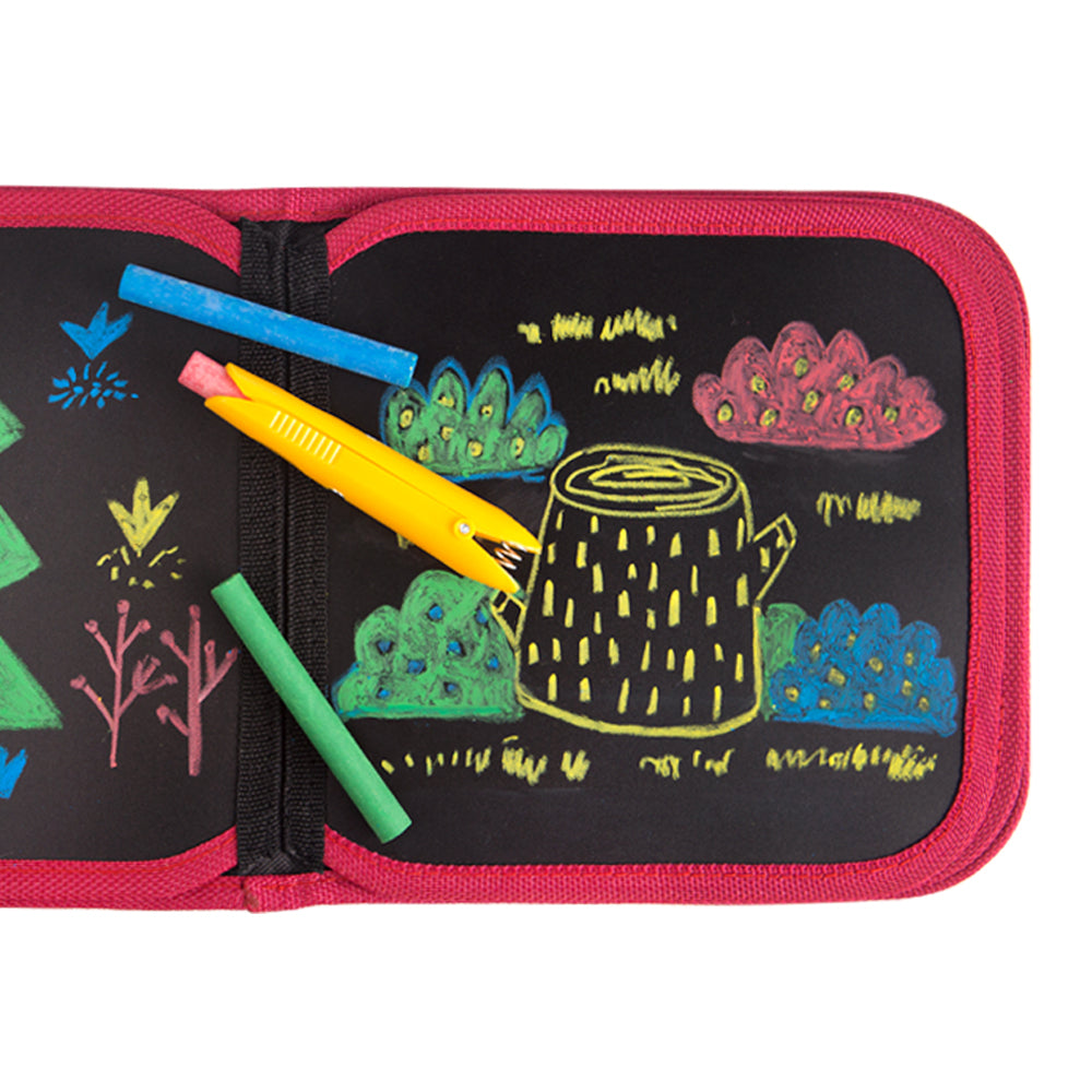 Kids Chalk A Doodle Book - Happy Kindergarten