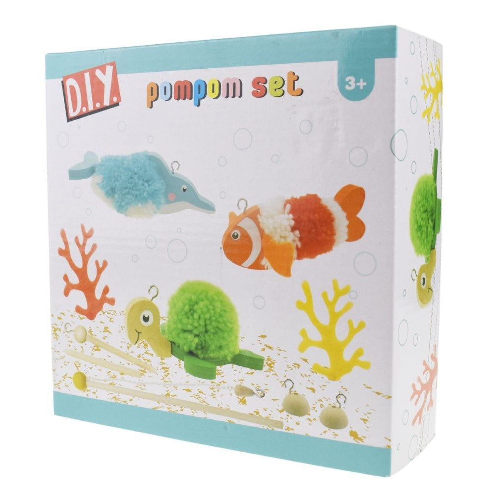 Kids DIY Fishing POM POM Crafts Kit