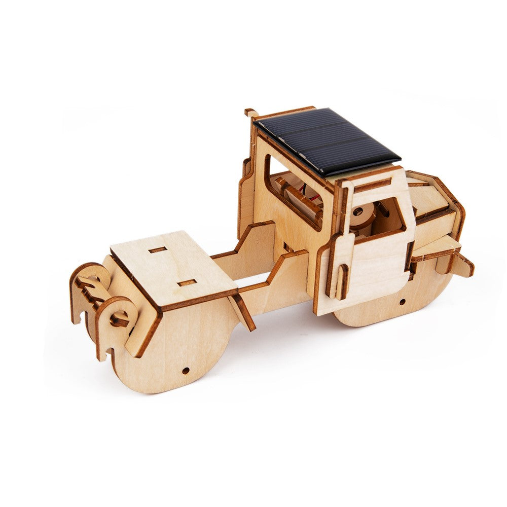 Kids DIY Solar Powered Wooden Truck Kit