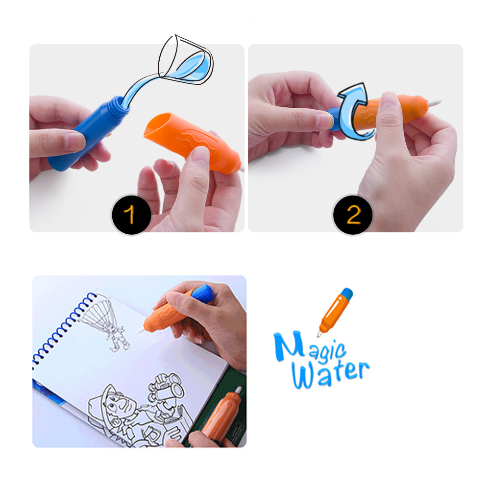 Magic Water Colouring Pad - Amusement Park