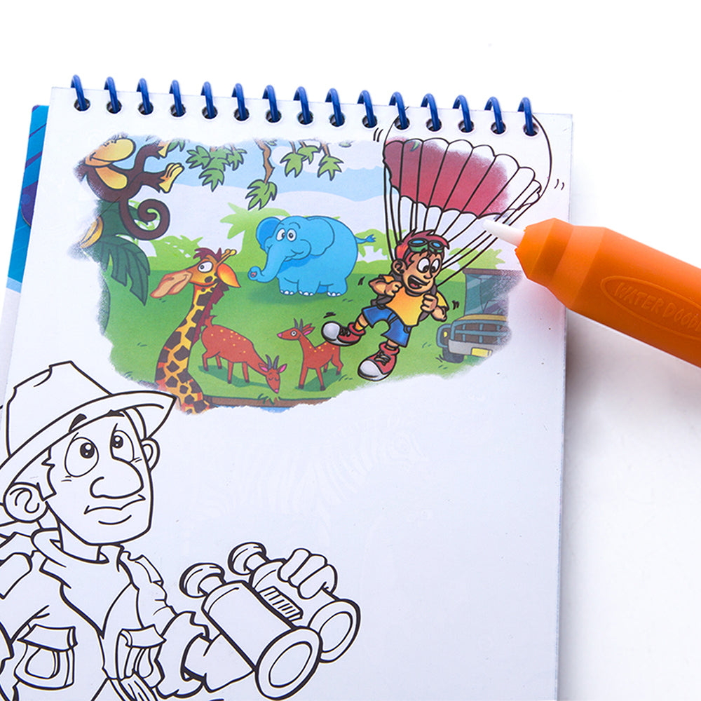 Magic Water Colouring Pad - Amusement Park