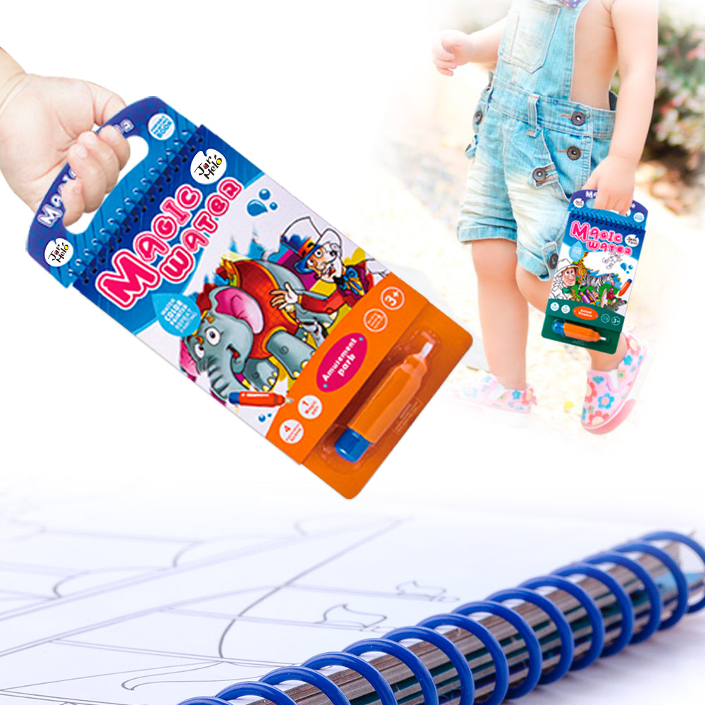 Magic Water Colouring Pad - Amusement Park