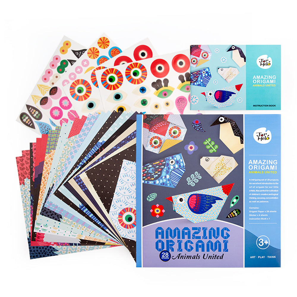 Origami Paper Craft Kit - 28 Animals