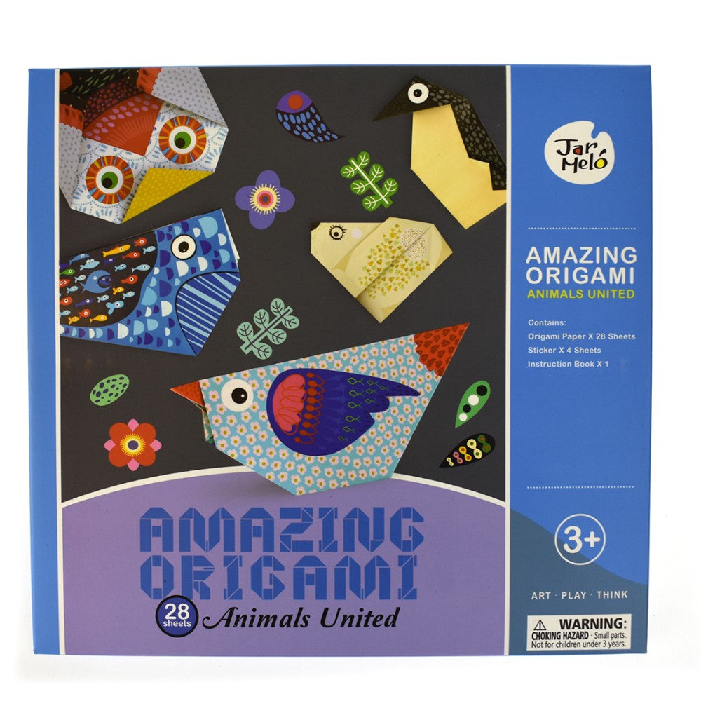 Origami Paper Craft Kit - 28 Animals