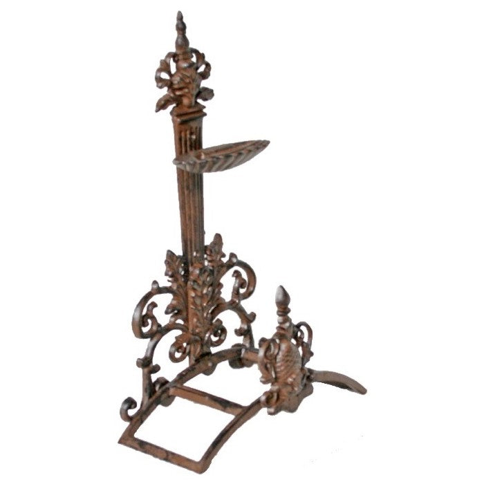 Pineapple Motif Cast Iron Wall Mount Hose Hanger