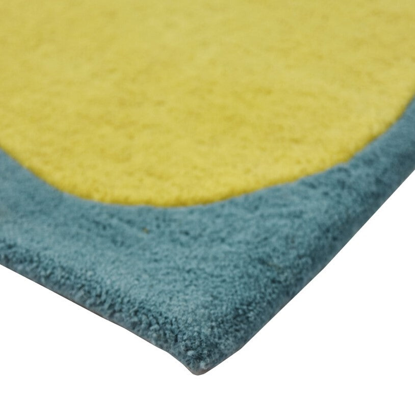 Round & Square Kids Woolen Rug