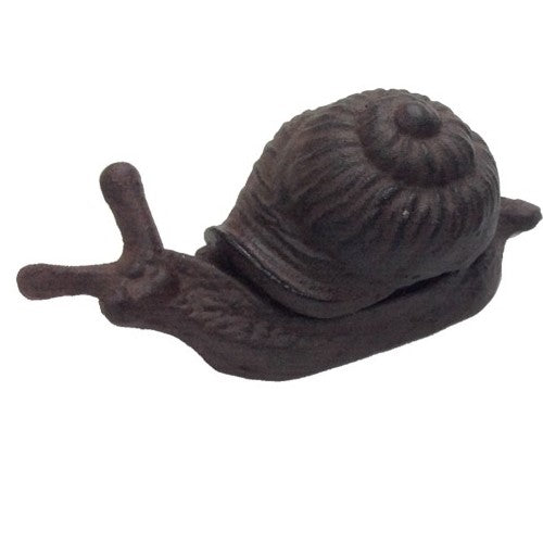 Snail Cast Iron Key Hider Garden Decor