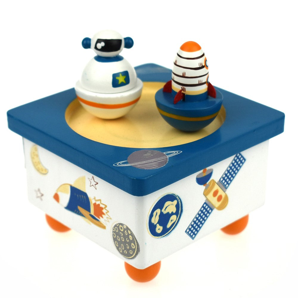 Toddlers Magnetic Music Box - Dancing Rocket & Robot