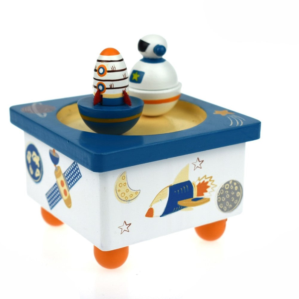 Toddlers Magnetic Music Box - Dancing Rocket & Robot