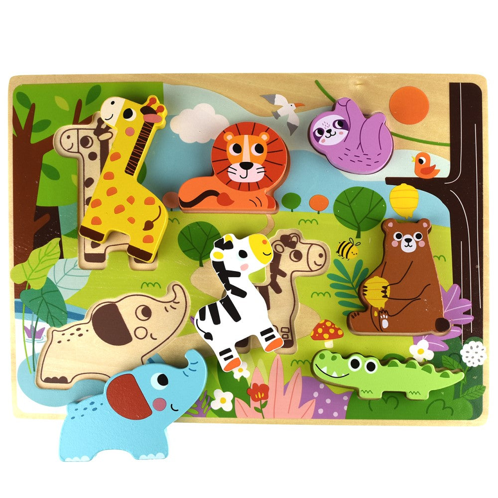 Toddlers Shape Sorter & Matching Puzzle Game - Animal